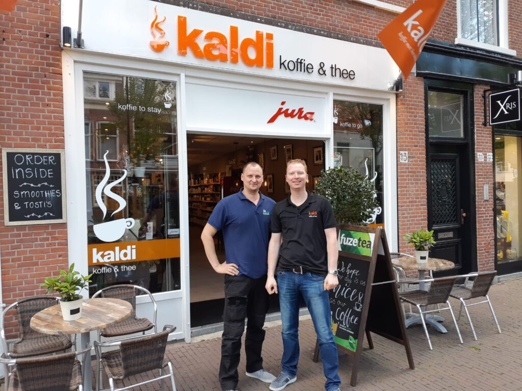 RoSecure bij Kaldi koffie en thee